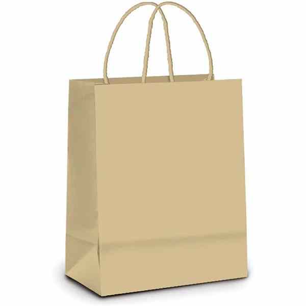 SACOLA KRAFT M 26X19,5X9,5CM